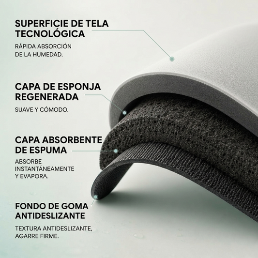 Alfombra Nuvana™ 60x40 cm – Absorción Instantánea y Máxima Seguridad | 1+1 GRATIS